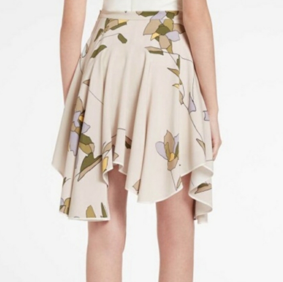 Halston Heritage Dresses & Skirts - Halston  Heritage Printed Flounce Shirt size 8